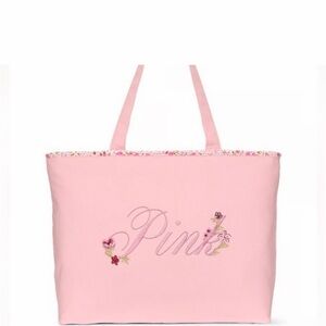Victoria's Secret Pink Embroidered Tote